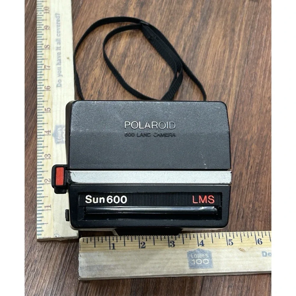 Vintage Polaroid Sun 600 LMS Instant Film Camera